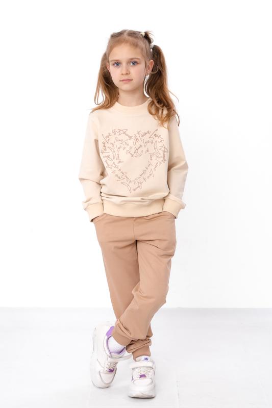 Girls' Sportswear Set with Sweatshirt and Joggers Any season 6063-057-33-7-1 HC