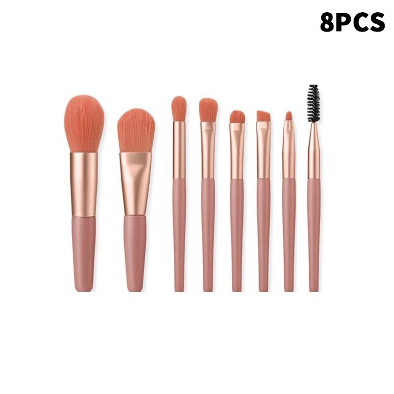 8/10 Stück Make-up Pinselset Professionell Superweich Detailpinsel Rougepinsel Foundation Concealer Lidschattenpinsel Beauty-Tools