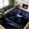 Crystal Velvet Rug Custom Name Text, Soft Non Slip Floor Mat Home DecorHollow Knight