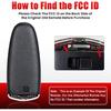Smart Remote Key Fob Replacement for Ford Escape Titanium 2013-2016 Focus C-Max Maverick 315Mhz ID83 Chip FCC ID: M3N5WY8609, P/N: 164-R7995,