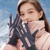 Herren Damen Rutschfeste Touchscreen-Handschuhe Winter Thermisch Warm Vollfingerhandschuhe Fäustlinge Wasserdicht Skifahren Angeln Radfahren Handschuhe