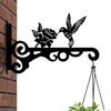 Outdoor Hanging Plant Stand Wall Iron Hook Wall Mounted Hooks Metal Wall-Mounted Plant Hanger Wall Bracket Plant Hooks