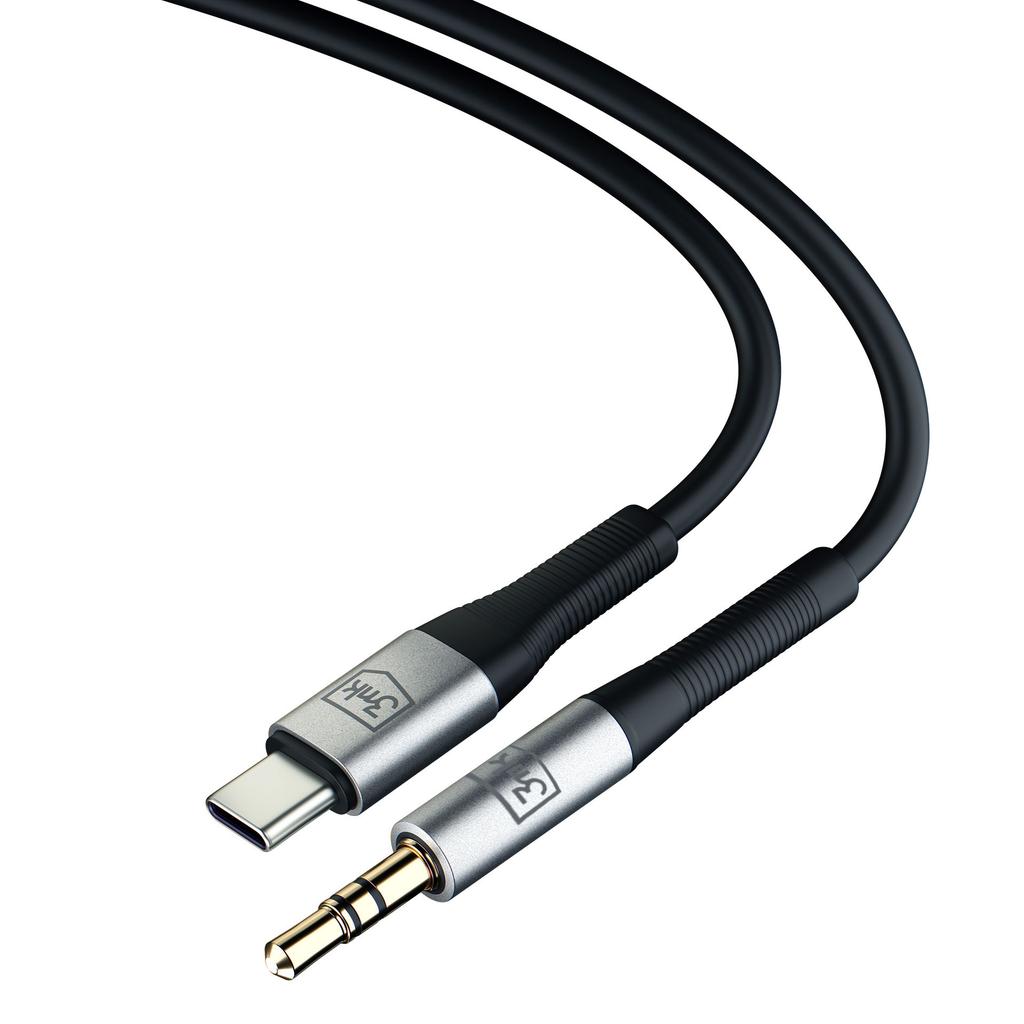 Zubehör - 3Mk Aux-Kabel USB-C - Klinke 3,5 mm