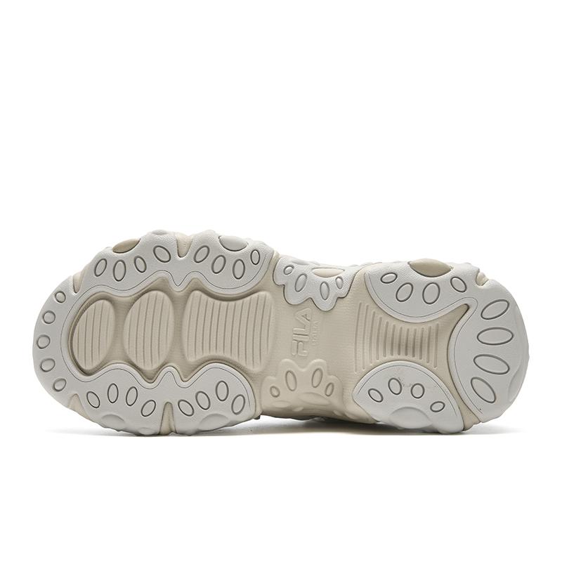 Fila Fluid 6 Southern Edition Retro Fashion Simple Sports Versatile Comfortable Classic Trendy Personality Women Sneakers Pale-Gray F12W542151FMB