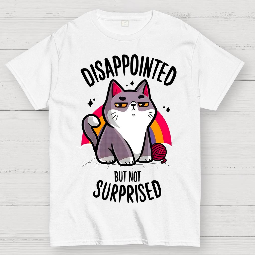 Disappointed But Not Surprised Cotton Summer Casual Cool Loose T-Shirt