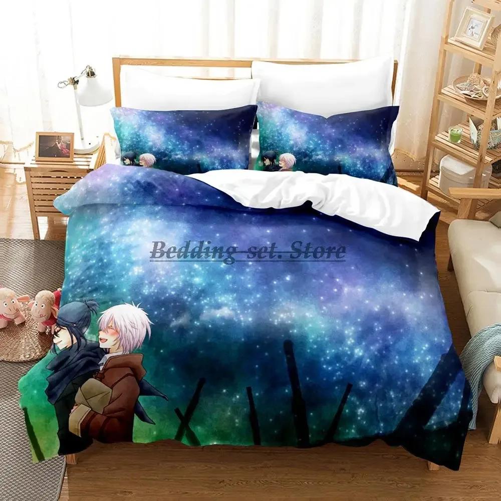 New No.6 Shion Nezumi Bedding Set Single Twin Full Queen King Size Bed Set Aldult Kid Bedroom Duvetcover Set Anime Bed Sheet