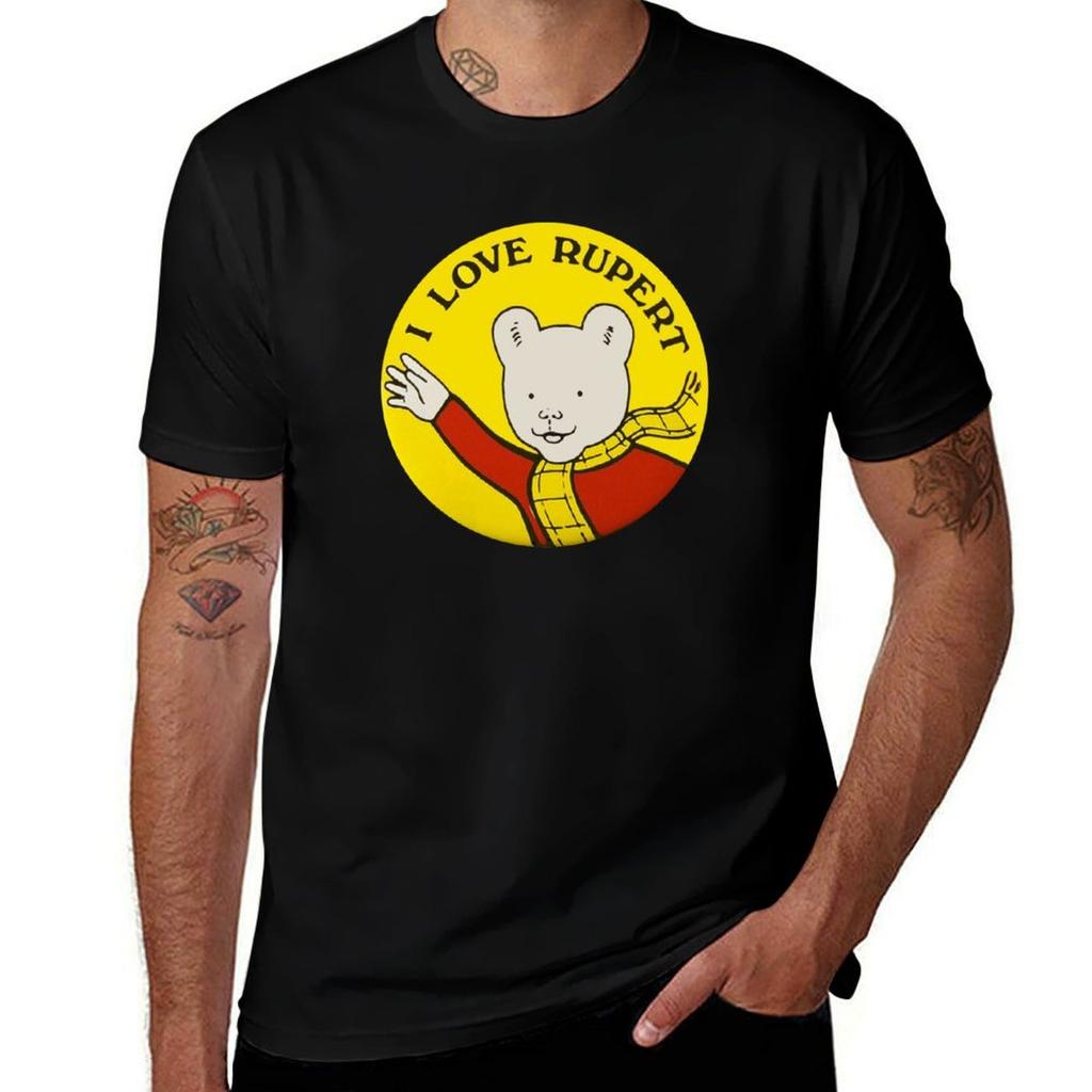 I love Rupert TShirt man t shirt designer t shirt for man TShirt