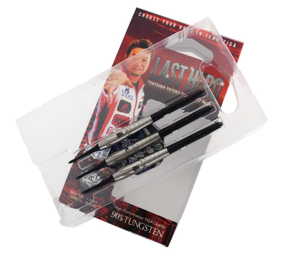 TIGA Last Hero Darts by Takehiro Suzuki HERO Tungsten 2BA (LAST 90%) Barrel, 18.7g (tid1081)
