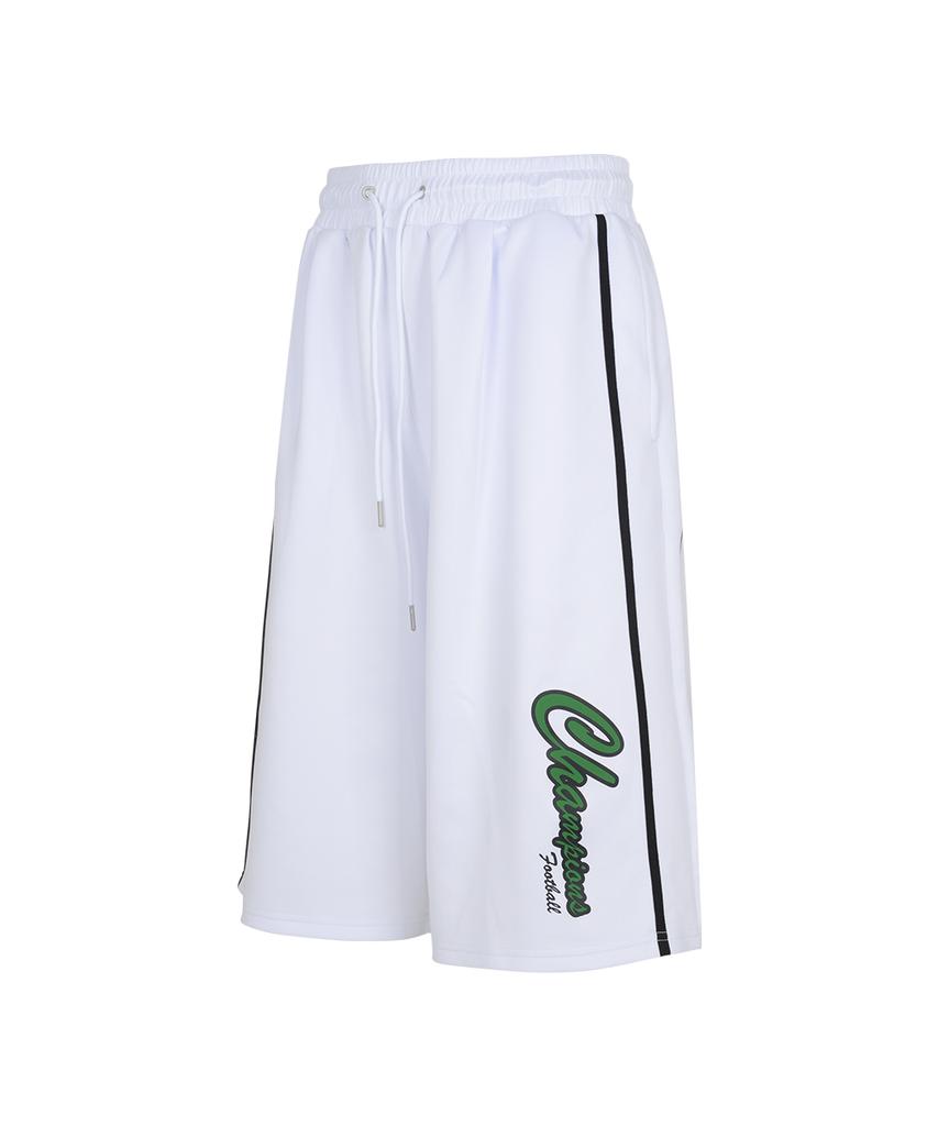 NINEZ Gt Football Bermuda Shorts (White) 25Spt07