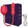 POMFW Rose Vibrator Clitoral Sucking Vibrator Rose Toys Vibrating Eggs Suction G-spot Vaginal Anal Stimulator Breast Nipple Massager