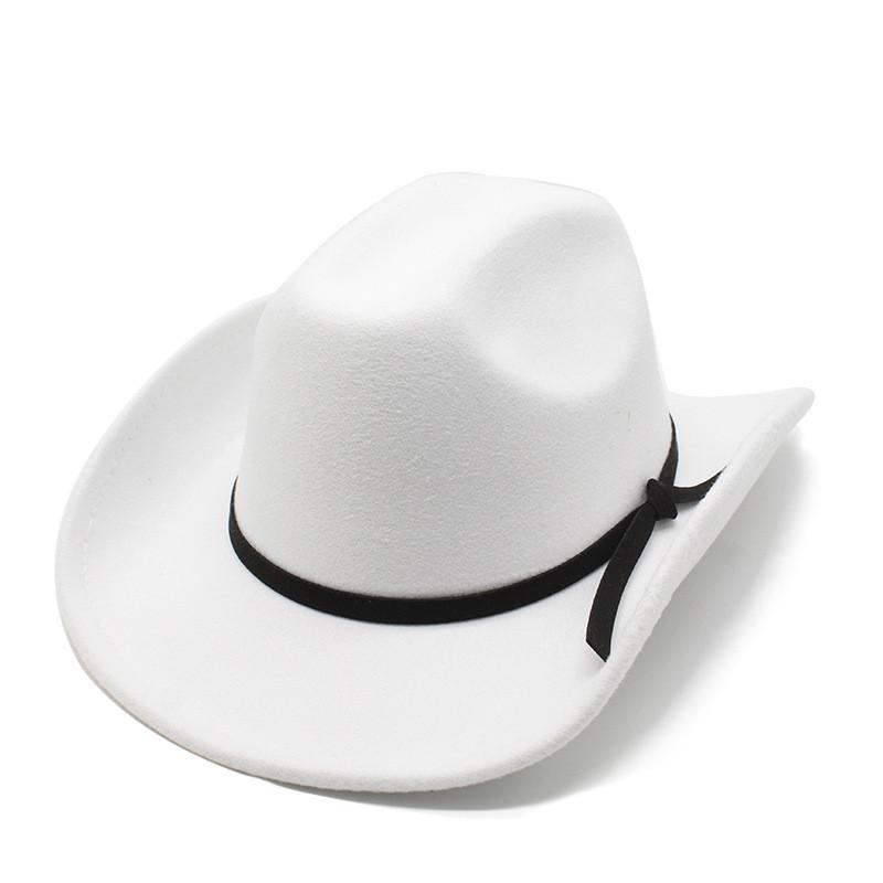 Summer Wool Felt Fedora Hat With Wide Brim Breathable Sunshade For Women And Men