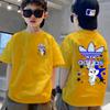 Round Neck Children's Short Sleeved T-shirt