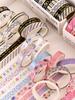 10rolls/Box Hot Stamping Floral Washi Tape Masking Tape Scrapbooking Supplies Decorative Tape Gift Stationery Washi Tapes Set