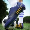 Fashion Men's Soccer Shoes FG Non-Slip Turf Soccer Cleats Lace Up Training Shoes Comfortable Ultralight Sneakers Low Top Football Boots