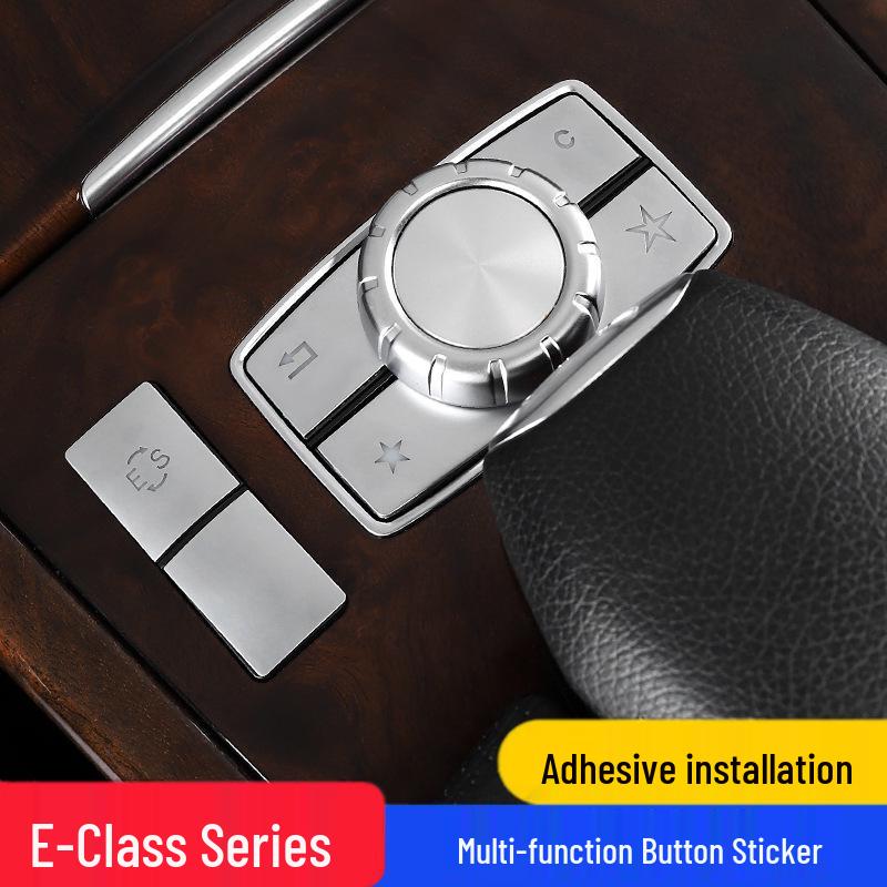Mercedes-Benz E-Class W212 (2014-2015) Center Console Multi-function Button Sticker