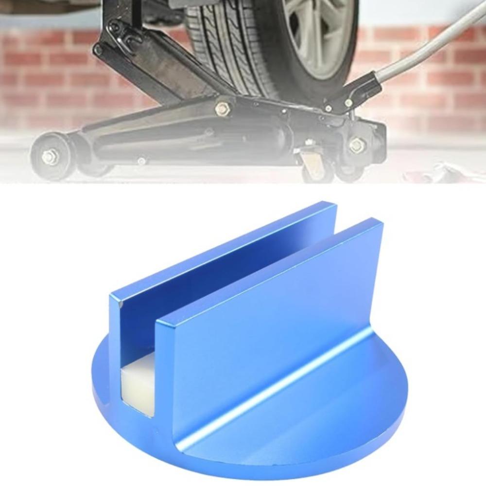 Durable and Sturdy Frame Rail Protector Universal Jack Pad Slotted Pinch Weld Jack Pad Aluminum Pinch Weld Jack Adapter синий