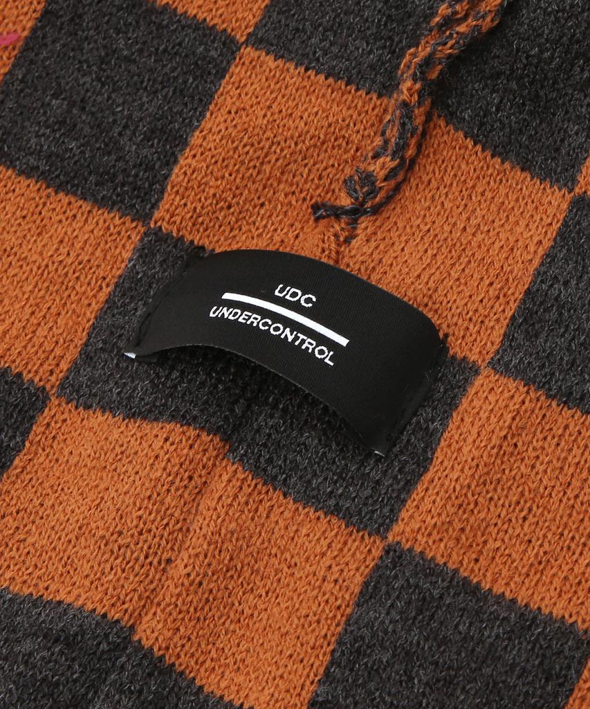 Eondeokeonteulol Winter Plaid Beanie Beanie / Checkerboard / Old Brick