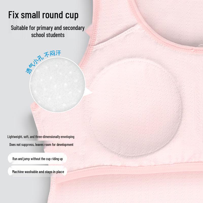 Middle School Girls' Breathable Mesh Training Bra (Ages 11-14)