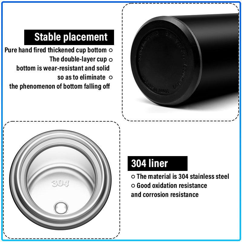 Bouteille Thermos Intelligente pour Voiture Avec Affichage de Température Tasse à Café Pour Volvo XC60 XC90 S60 S80 S40 V40 V60 V70 V50 XC70
