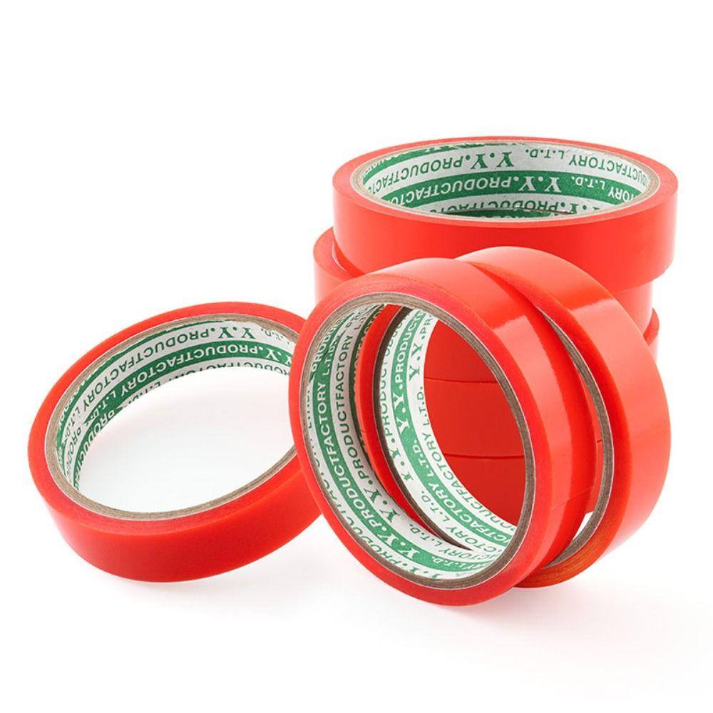 Red Tubular Rim Tapes 5m Bicycle Repair Tools New Tube Tire Double-sided Adhesive Tape