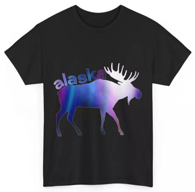 

Alaska Shirt Alaskan Moose Wildlife Animals Lovers Women Men Tshirt Unisex T-Shirt XXXXL