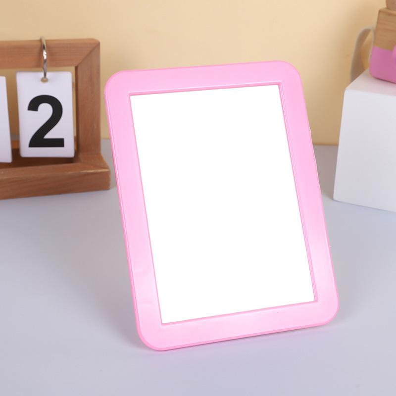 

5x7 Inch Magnetic Plastic Frame Tin Cabinet Makeup Mirror 13.5x17.8 cm