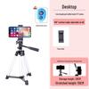 Portable Beauty Light & Phone Stand for Live Streaming and Photography