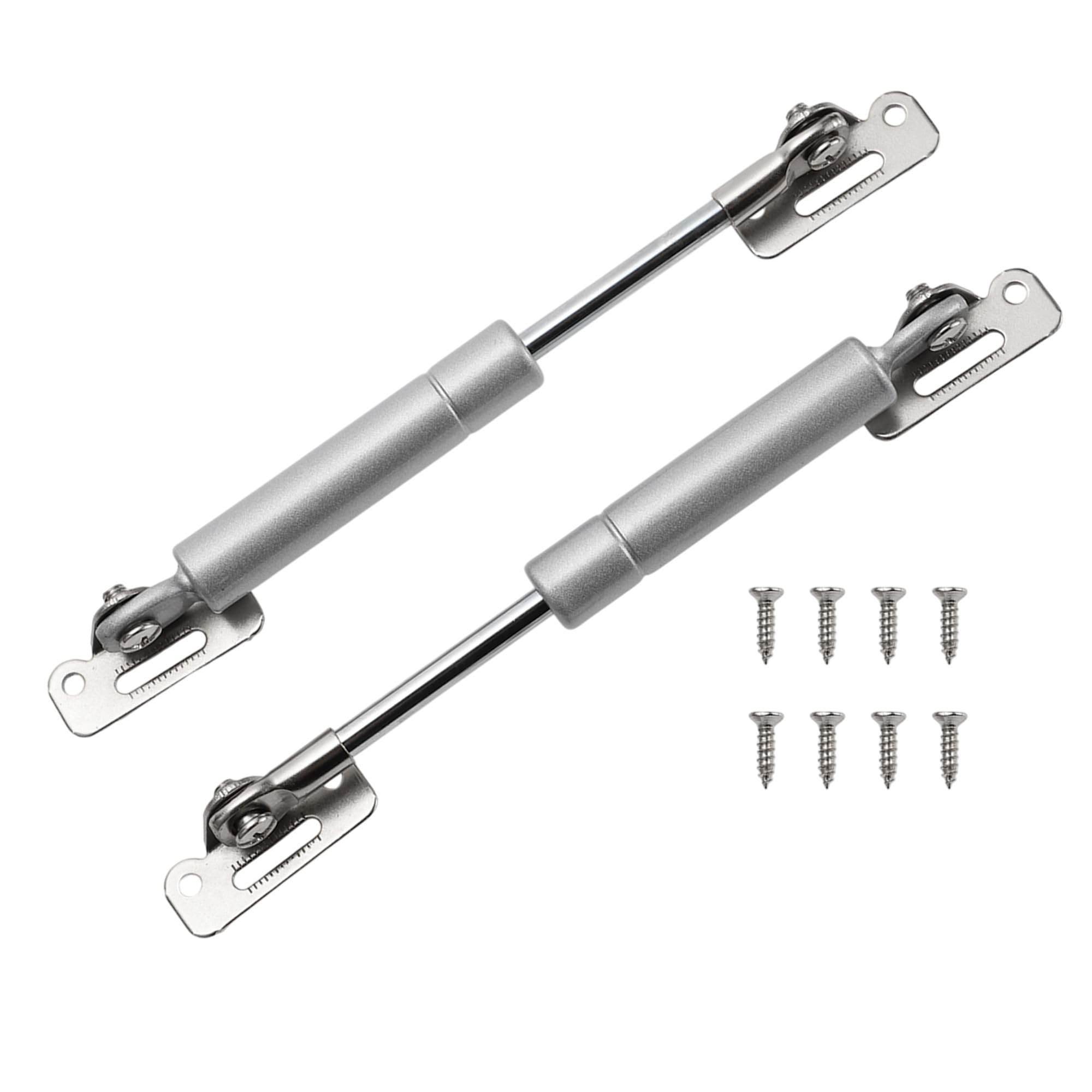 

Motoforti Universal Lift Support Strut Lift Support Shock 6 /155cm 4lb/20N/2kg Carbon Steel Silver Tone Set of 2