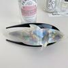 1pc Acetate Dolphin Dovetail Clip Large Horizontal Clip, Versatile Hair Gripper On the Back of the Head, Suitable for Thick Hair
