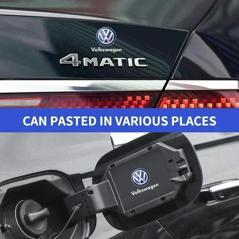Samochody VW Dla Volkswagena Emblemat Logo Samochodu Dekoracyjne Naklejki Odznaka Deca lDla Volkswagena VW Golf 4 5 6 7 Jetta Polo Caddy GTI Bora