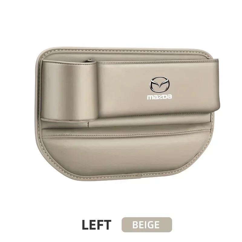Remplisseur d'espace pour siège de voiture Boîte de rangement Porte-gobelet Accessoire Pour Mazda 3 6 2 5 Axela Atenza Demio CX3 CX5 CX7 CX30 MX3 MX5 Speed MPE MS