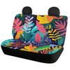 Universal Car Seat Covers Abstract Art Digital Print Waterproof Airbag Compatible Front Rear Seat Protectors Full Set Easy to Maintain