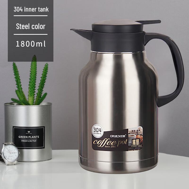 DKADI 1800ml 304 Stainless Steel Vacuum Insulated Thermos