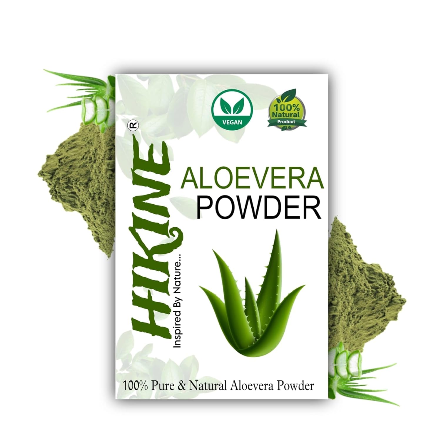 

Hikine 100% Pure & Natural Aloevera Powder, Free From Any Artificial Additives | 200gm 0.4lbs