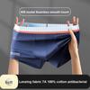Lee Modal Zero Carbon Cotton Feel Sports Moisture-Wicking High Elasticity Seamless Boxer Briefs Mid-Rise 5-Pack Gift Box Men underwear LN4X1SMA0193X