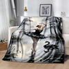 Dance Dreams In Motion Blankets Are Suitable for Living Rooms, Bedrooms, Camping, and Other Places, Making Them an Ideal Choice for Gifts.