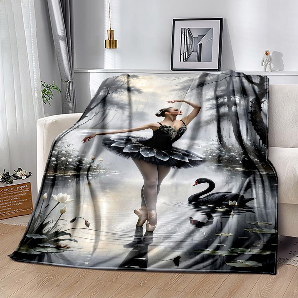 Dance Dreams In Motion Blankets Are Suitable for Living Rooms, Bedrooms, Camping, and Other Places, Making Them an Ideal Choice for Gifts.