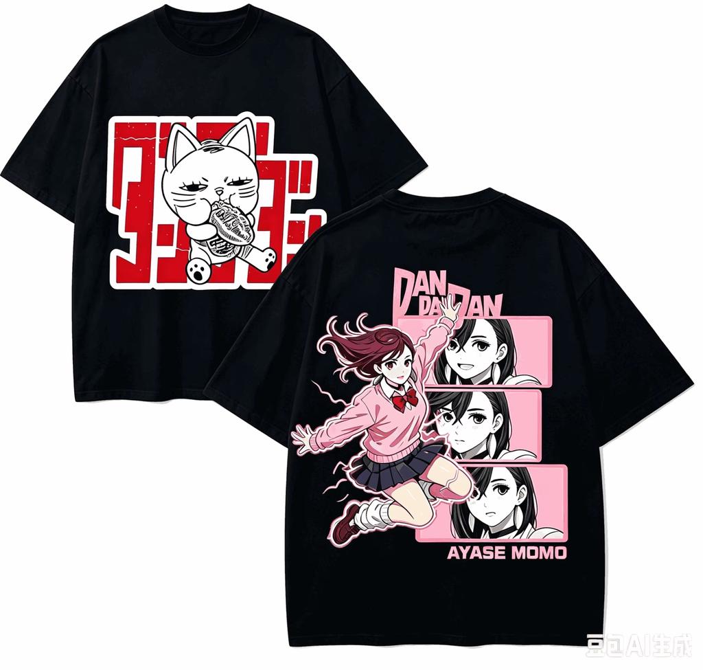 T-shirt for Fans of the Anime Dandadan, Harajuku, Cotton, New Model, Retro Fashion High Street, Unisex, Hit, Classic Soft T-shirt.