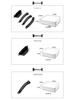Carbon Fiber Interior Door Handle & Armrest for BMW X3 F25 & X4 F26