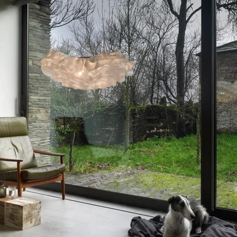 Modern Minimalist Creative Bedroom Chandelier Nordic Light Luxury Showroom Firefly Star Decoration Stainless Steel Fixtures