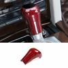 Real Carbon Fiber Inner Gear Shift Knob Cover Trim For Benz GLK 2009-2015 2014