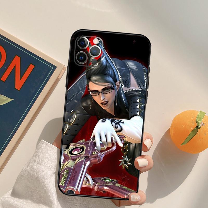 iPhone15ProMax Mobile Phone Case, Hunting Angel and Witch Mobile Phone Case, Painted Anti-drop for Anti-drop.
