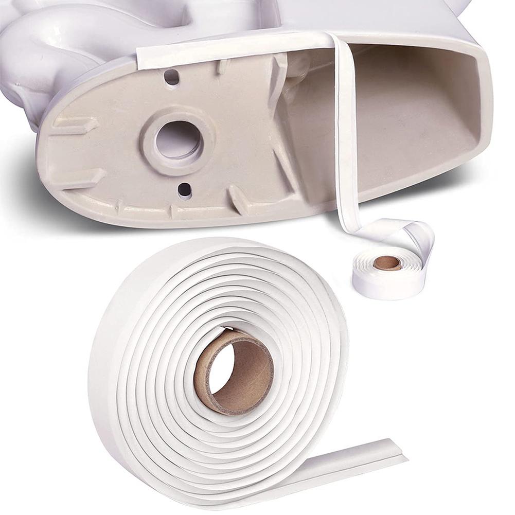 Rubber Seal Strip Tape for Toilet Caulk with Leakproof Features and Strong Adhesion for Toilet Bowl Installation