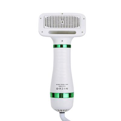 2 In 1 Dog Hair Dryer Comb Portable Pet Blow Dryer Comb Adjustable Temperature Cat Grooming Brush for Small Medium Big Dogs Cats