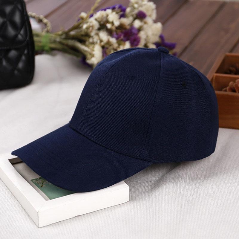 Casual Baseball Cap For Women Men Fashion Retro Solid Color Outdoor Sports Hat