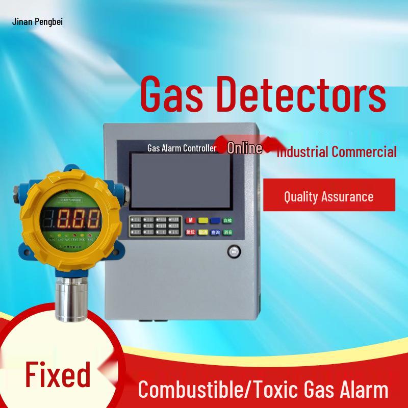 Industrial Detector for CO2, Chlorine, Phosgene, Nitrogen, Nitrous Oxide, and Laughing Gas Alarm