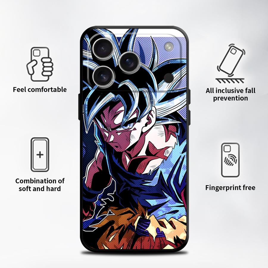 D-ragonS B-allS GokuS Funda Phone Cover Case for Apple iPhone 17 Pro Max 13 12 15 Pro 7 8 11 14 Air XR XS MAX 16