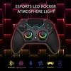 NE Controller for PS4 PS3 PC iPhone Wireless Bluetooth Gamepad Remote Control Programmable Turbo 6-axis Gyro RGB Joystick