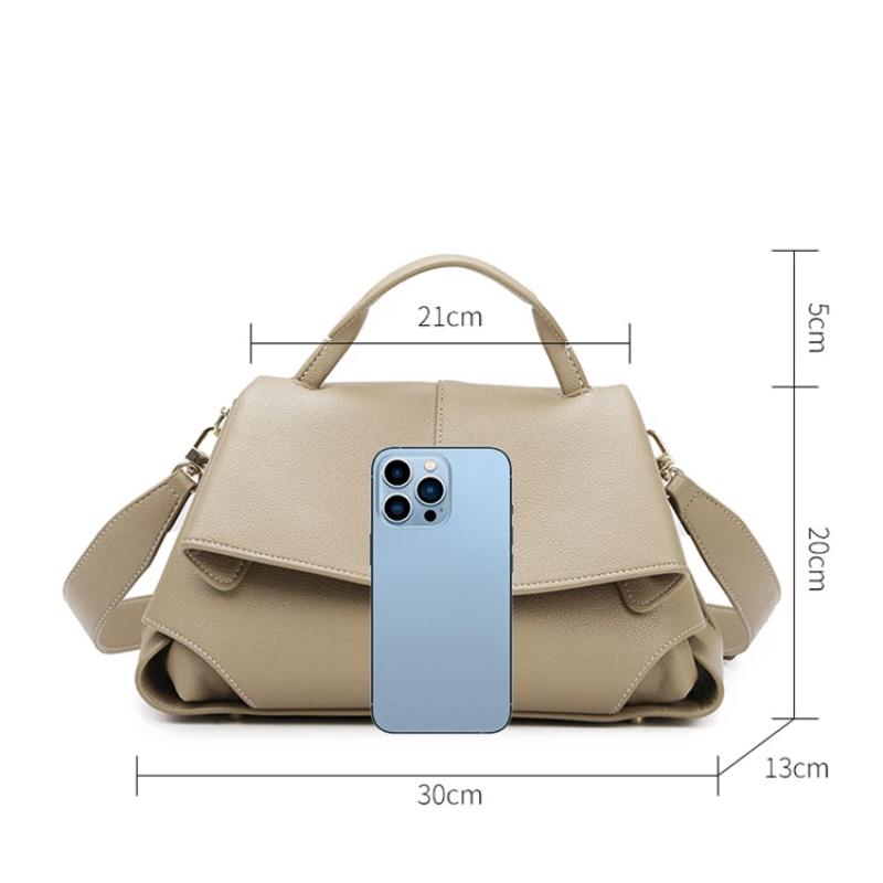 Modische geraffte Damen Handtaschen Designer Klappen Schultertaschen Luxuriöse PU-Leder Umhängetasche Hohe Qualität Pendler Tasche 2025