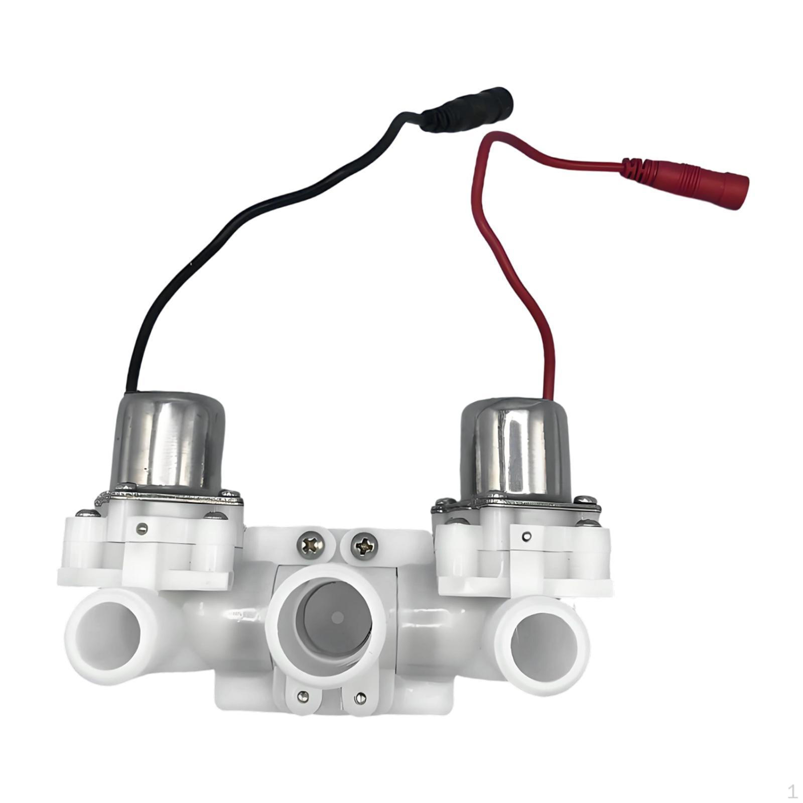 

Tankless Toilet Solenoid Valve Repair Part with 9.1cm Spacing, Easy to Install